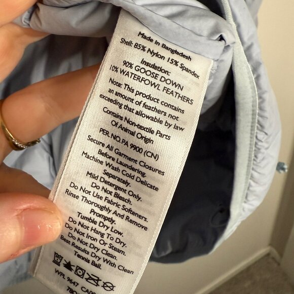 Eddie‎ Bauer Women's Blue MicroTherm Stretch Hooded Jacket - Size XL Extra Large - Picture 5 of 6